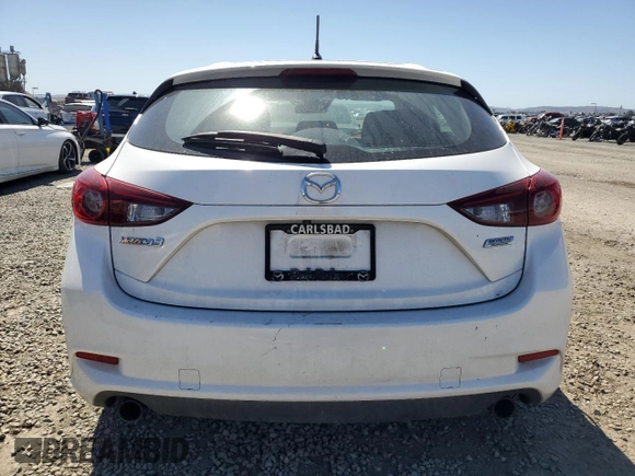 2017 Mazda 3 Touring with VIN 3MZBN1L70HM153198, listed as a Copart auction lot 49780055 with Not Provided miles and Salvage Title. Bid and sale history available at carsss.com. Image 6.