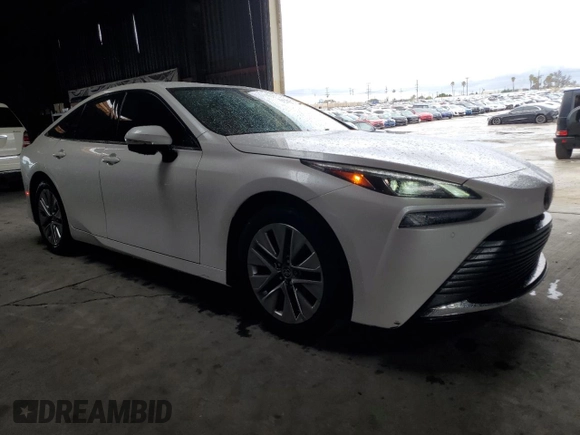 2023 Toyota Mirai XLE with VIN JTDAAAAA2PA008555, listed as a Copart auction lot 49183535 with 24,013 mi miles and Salvage Title. Bid and sale history available at carsss.com. Image 4.