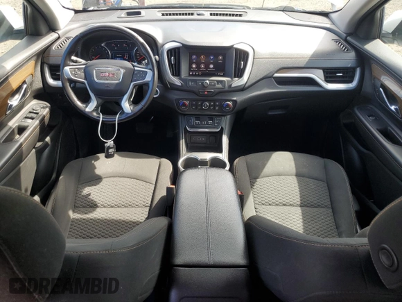 2020 GMC Terrain SLE z VIN 3GKALMEV8LL108210, wystawiony jako Copart lot #53311865 z przebiegiem 216 100 mil mil oraz Czysty tytuł • Clean title. Historia ofert i sprzedaży dostępna na DreamBid. Obrazek 8.
