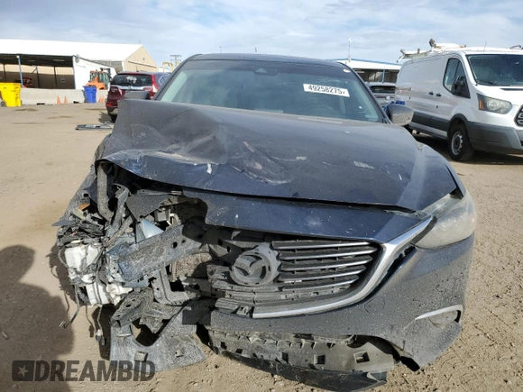 2017 Mazda Mazda6 Touring with VIN JM1GL1V55H1124268, listed as a Copart auction lot 49258275 with 189,247 mi miles and Salvage Title. Bid and sale history available at carsss.com. Image 5.