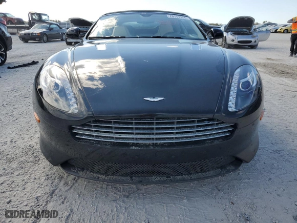 2015 Aston Martin DB9 with VIN SCFFDAFM3FGB16585, listed as a Copart auction lot 76159354 with 0 mi miles and Salvage Title. Bid and sale history available at carsss.com. Image 5.