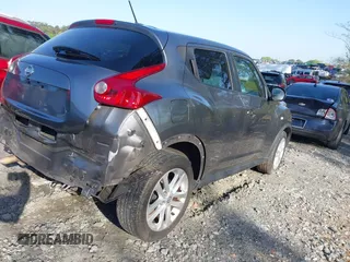 2013 Nissan Juke S with VIN JN8AF5MR1DT216120, listed as a IAAI auction lot 42000079 with 191,191 mi miles. Bid and sale history available at carsss.com. Image 4.