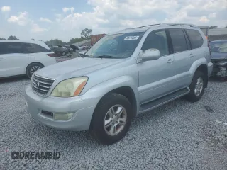 2006 Lexus GX 470 with VIN JTJBT20X760103673, listed as a Copart auction lot 62176885 with 313,950 mi miles and Clean title. Bid and sale history available at DreamBid. Image 1.