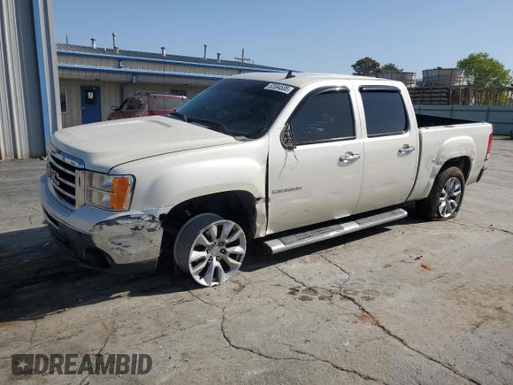 2013 GMC Sierra 1500 SLE z VIN 3GTP1VE01DG292910, wystawiony jako Copart lot #52594535 z przebiegiem 147 725 mil mil oraz Szkoda całkowita • Salvage title. Historia ofert i sprzedaży dostępna na DreamBid. Obrazek 1.