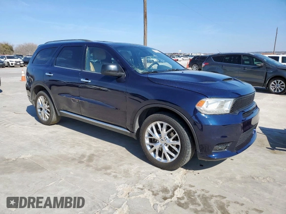 2014 Dodge Durango Citadel with VIN 1C4SDJET5EC281515, listed as a Copart auction lot 45674365 with 179,183 mi miles and Clean Title. Bid and sale history available at DreamBid. Image 4.