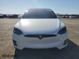 2017 Tesla Model X 90D with VIN 5YJXCBE21HF044498, listed as a Copart auction lot 49305475 with 86,064 mi miles and Salvage Title. Bid and sale history available at carsss.com. Image 5.