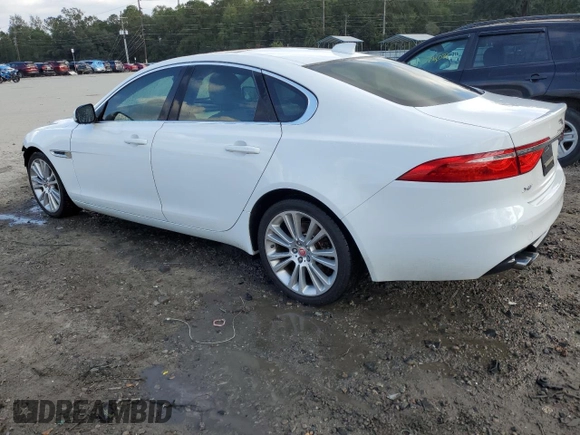 2017 Jaguar XF 20d Prestige with VIN SAJBE4BN5HCY44573, listed as a Copart auction lot 80104004 with 75,015 mi miles and Salvage Title. Bid and sale history available at carsss.com. Image 2.