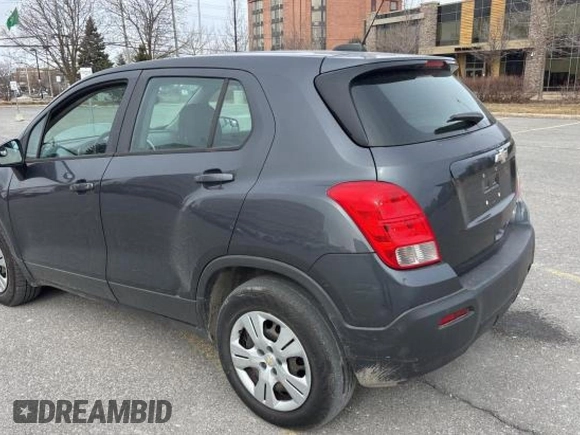 2015 Chevrolet Trax LS with VIN 3GNCJKSBXFL159583, listed as a Copart auction lot 51226045 with 131,374 mi miles and Clean Title. Bid and sale history available at carsss.com. Image 3.