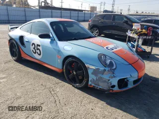 2001 Porsche 911 Carrera S with VIN WP0AB29911S686177, listed as a Copart auction lot 43823435 with 94,711 mi miles and Salvage Title. Bid and sale history available at carsss.com. Image 4.