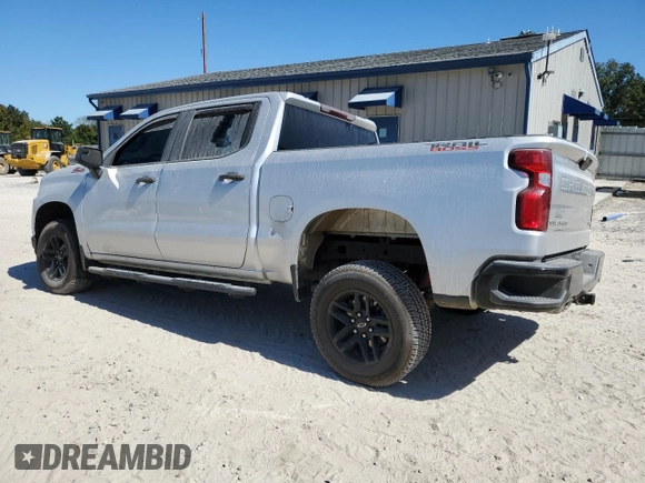 2020 Chevrolet Silverado 1500 Custom Trail Boss with VIN 3GCPYCEF4LG283797, listed as a Copart auction lot 75600264 with 81,008 mi miles and Salvage Title. Bid and sale history available at DreamBid. Image 2.