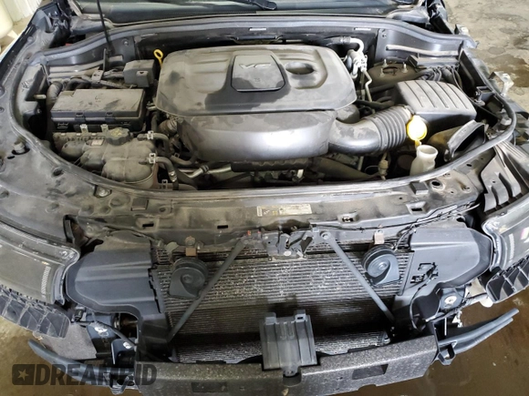 2017 Dodge Durango GT with VIN 1C4RDJDG9HC814439, listed as a Copart auction lot 53280975 with 106,286 mi miles and Salvage title. Bid and sale history available at DreamBid. Image 12.
