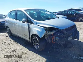 2017 Ford C-Max Energi Titanium with VIN 1FADP5FU8HL110587, listed as a IAAI auction lot 41567398 with 107,035 mi miles. Bid and sale history available at carsss.com. Image 1.