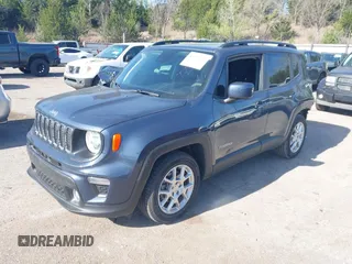 2021 Jeep Renegade Latitude with VIN ZACNJCBB4MPN27152, listed as a IAAI auction lot 41989343 with 26,951 mi miles and . Bid and sale history available at DreamBid. Image 2.
