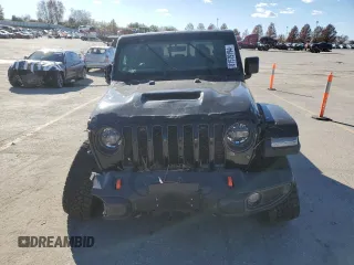 2023 Jeep Gladiator Mojave with VIN 1C6JJTEG9PL584486, listed as a Copart auction lot 81579194 with 10,318 mi miles and Salvage Title. Bid and sale history available at carsss.com. Image 5.