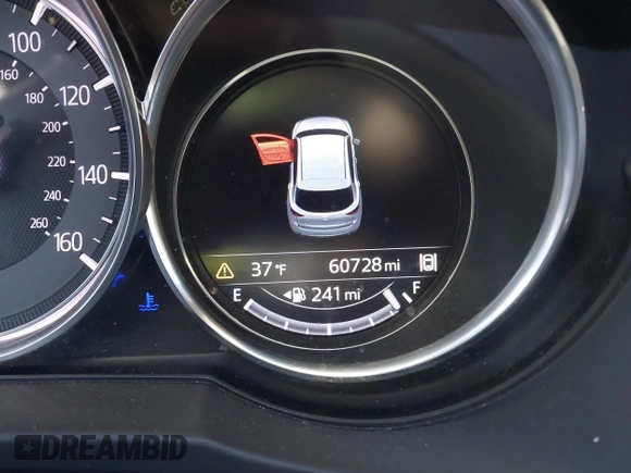 2017 Mazda CX-5 Grand Touring with VIN JM3KFBDL0H0104806, listed as a IAAI auction lot 41621964 with 60,728 mi miles. Bid and sale history available at carsss.com. Image 16.