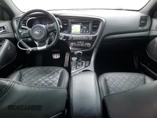 2015 Kia Optima SX Turbo with VIN 5XXGR4A60FG394041, listed as a Copart auction lot 60543135 with 129,130 mi miles and Clean title. Bid and sale history available at DreamBid. Image 8.