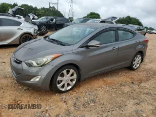 2013 Hyundai Elantra Limited z VIN 5NPDH4AE2DH196690, wystawiony jako Copart lot #61019695 z przebiegiem 59 410 mil mil oraz Czysty tytuł • Clean title. Historia ofert i sprzedaży dostępna na DreamBid. Obrazek 1.