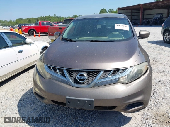 2013 Nissan Murano LE with VIN JN8AZ1MU7DW210986, listed as a IAAI auction lot 42056263 with 190,948 mi miles and . Bid and sale history available at DreamBid. Image 6.