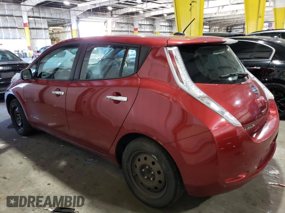 2015 Nissan LEAF SV with VIN 1N4AZ0CP3FC308330, listed as a Copart auction lot 66829723 with 97,130 mi miles. Bid and sale history available at carsss.com. Image 2.