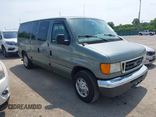 2006 Ford Econoline Passenger XL with VIN 1FMRE11L06DA08197, listed as a IAAI auction lot 42758788 with 82,867 mi miles and . Bid and sale history available at DreamBid. Image 1.