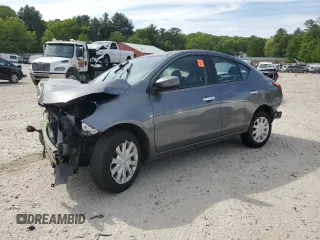 2019 Nissan Versa SV with VIN 3N1CN7AP2KL845606, listed as a Copart auction lot 58892405 with Not provided miles and Salvage title. Bid and sale history available at DreamBid. Image 1.