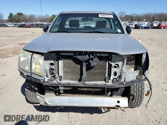 2006 Toyota Tacoma with VIN 5TENX22N96Z173045, listed as a Copart auction lot 46844415 with 291,018 mi miles and Salvage Title. Bid and sale history available at carsss.com. Image 5.