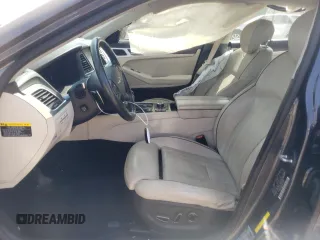 2017 Genesis G80 3.8L with VIN KMHGN4JEXHU176409, listed as a Copart auction lot 68038554 with 120,655 mi miles and Salvage Title. Bid and sale history available at DreamBid. Image 7.