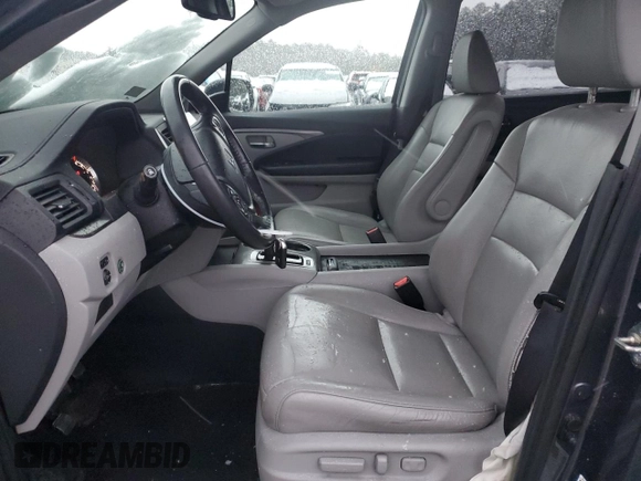 2017 Honda Pilot EX-L with VIN 5FNYF6H54HB008054, listed as a Copart auction lot 82758704 with 124,024 mi miles and Salvage Title. Bid and sale history available at DreamBid. Image 7.