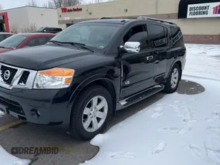 2008 Nissan Armada LE z VIN 5N1BA08C98N609540, wystawiony jako Copart lot #45696745 z przebiegiem 202 534 mil mil oraz Czysty tytuł • Clean title. Historia ofert i sprzedaży dostępna na DreamBid. Obrazek 2.