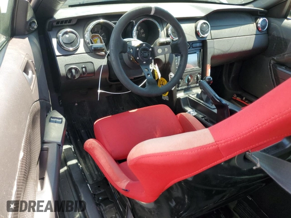 2008 Ford Mustang Deluxe with VIN 1ZVHT80N985138684, listed as a Copart auction lot 66026785 with 174,261 mi miles and Salvage title. Bid and sale history available at DreamBid. Image 8.