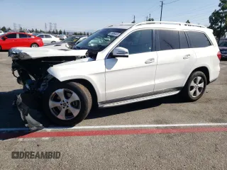2019 Mercedes-Benz GLS with VIN 4JGDF6EE0KB235251, listed as a Copart auction lot 61895443 with 46,047 mi miles. Bid and sale history available at carsss.com. Image 1.