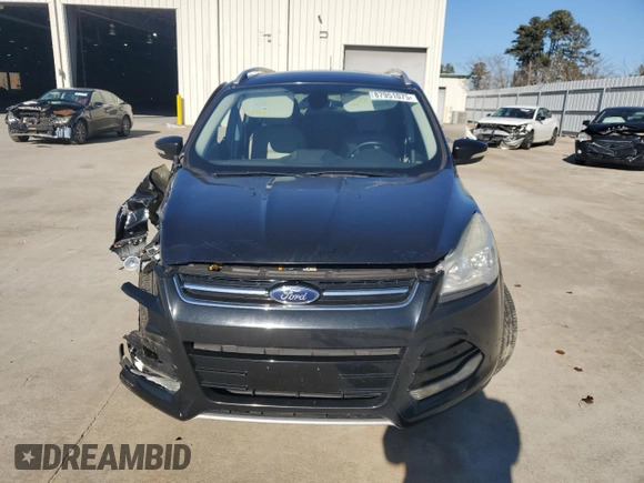 2014 Ford Escape Titanium with VIN 1FMCU0JX4EUA42499, listed as a Copart auction lot 87951075 with 108,358 mi miles and Salvage Title. Bid and sale history available at carsss.com. Image 5.