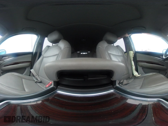2014 Acura MDX with VIN 5FRYD3H27EB009798, listed as a IAAI auction lot 41884852 with 124,318 mi miles. Bid and sale history available at carsss.com. Image 21.