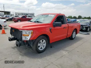 2021 Ford F-150 XL with VIN 1FTMF1CB1MKE96164, listed as a Copart auction lot 59530755 with Not provided miles and Salvage title. Bid and sale history available at DreamBid. Image 1.