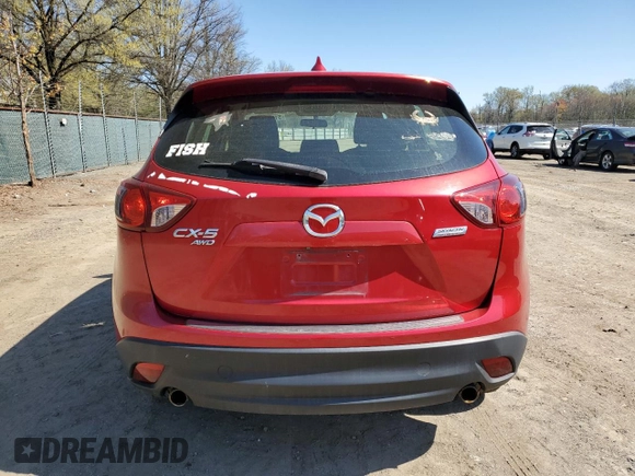 2016 Mazda CX-5 Sport with VIN JM3KE4BY8G0635800, listed as a Copart auction lot 51293125 with 82,064 mi miles and Salvage Title. Bid and sale history available at carsss.com. Image 6.