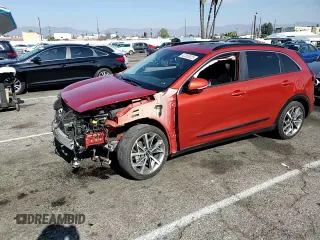 2022 Kia Niro Touring SE with VIN KNDCC3LC9N5545815, listed as a Copart auction lot 42260825 with 50,617 mi miles and Salvage Title. Bid and sale history available at carsss.com. Image 10.