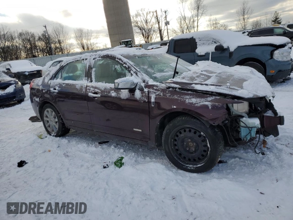 2011 Lincoln MKZ Hybrid with VIN 3LNDL2L37BR769555, listed as a Copart auction lot 88304635 with 0 mi miles and Salvage Title. Bid and sale history available at carsss.com. Image 4.