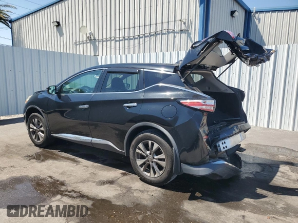 2017 Nissan Murano S z VIN 5N1AZ2MG0HN166980, wystawiony jako Copart lot #55327435 z przebiegiem 78 203 mil mil oraz Szkoda całkowita • Salvage title. Historia ofert i sprzedaży dostępna na DreamBid. Obrazek 2.