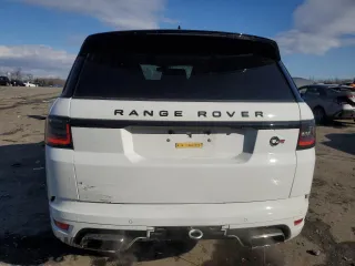 2020 Land Rover Range Rover Sport SVR with VIN SALWZ2RE8LA744530, listed as a Copart auction lot 41505315 with 33,128 mi miles and Salvage Title. Bid and sale history available at carsss.com. Image 6.