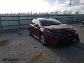 2024 Toyota Corolla LE with VIN 5YFB4MDE9RP112857, listed as a Copart auction lot 85915224 with 10,586 mi miles and Salvage Title. Bid and sale history available at carsss.com. Image 10.