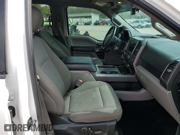 2018 Ford F-150 XL with VIN 1FTEW1EG5JFA56160, listed as a Copart auction lot 51095865 with 83,761 mi miles and Salvage Title. Bid and sale history available at carsss.com. Image 7.