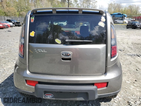 2010 Kia Soul + with VIN KNDJT2A22A7047983, listed as a Copart auction lot 52672895 with 116,082 mi miles and Salvage Title. Bid and sale history available at DreamBid. Image 6.