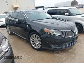 2013 Lincoln MKS EcoBoost with VIN 1LNHL9FT2DG604724, listed as a IAAI auction lot 41428420 with 152,880 mi miles. Bid and sale history available at carsss.com. Image 1.
