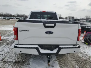 2016 Ford F-150 XLT with VIN 1FTFX1EG2GKF77712, listed as a Copart auction lot 45689545 with 211,303 mi miles and Salvage title. Bid and sale history available at DreamBid. Image 6.
