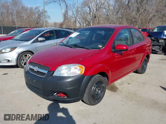 2010 Chevrolet Aveo 1LT with VIN KL1TD5DE9AB119215, listed as a IAAI auction lot 41789265 with 157,438 mi miles and . Bid and sale history available at DreamBid. Image 2.