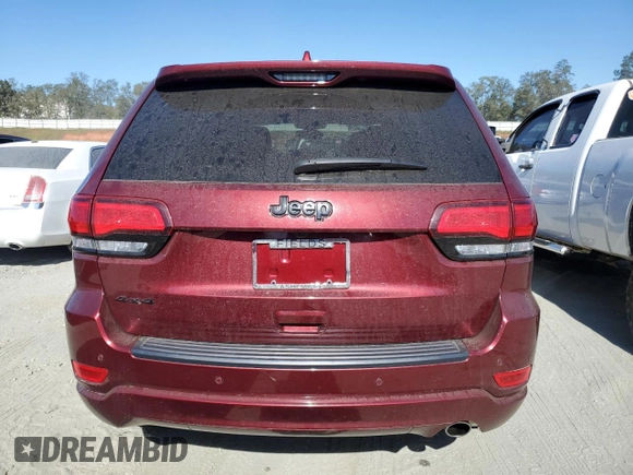 2022 Jeep Grand Cherokee WK Laredo X with VIN 1C4RJFAG4NC124880, listed as a Copart auction lot 75826644 with 64,109 mi miles and Salvage Title. Bid and sale history available at carsss.com. Image 6.