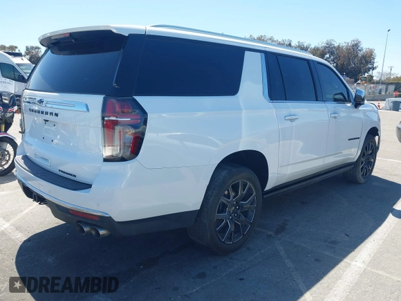2023 Chevrolet Suburban Premier with VIN 1GNSKFKD6PR294748, listed as a IAAI auction lot 41947920 with 44,783 mi miles and . Bid and sale history available at DreamBid. Image 4.