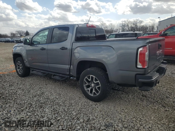 2021 GMC Canyon 4WD AT4 w/Leather with VIN 1GTG6FEN7M1149820, listed as a Copart auction lot 47602535 with 43,412 mi miles and Salvage Title. Bid and sale history available at carsss.com. Image 2.