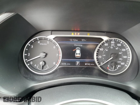 2025 Nissan Sentra SV with VIN 3N1AB8CV4SY230138, listed as a Copart auction lot 47992355 with 1,878 mi miles and Salvage Title. Bid and sale history available at carsss.com. Image 9.