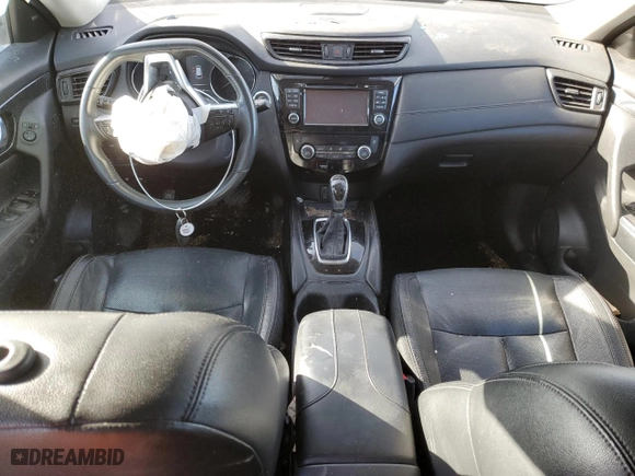 2017 Nissan Rogue SL with VIN 5N1AT2MV7HC882979, listed as a Copart auction lot 48570395 with 116,444 mi miles and Salvage Title. Bid and sale history available at carsss.com. Image 8.